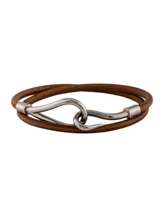 Hermès Jumbo Hook Double Tour Bracelet