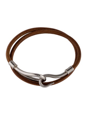 Hermès Jumbo Hook Double Tour Bracelet