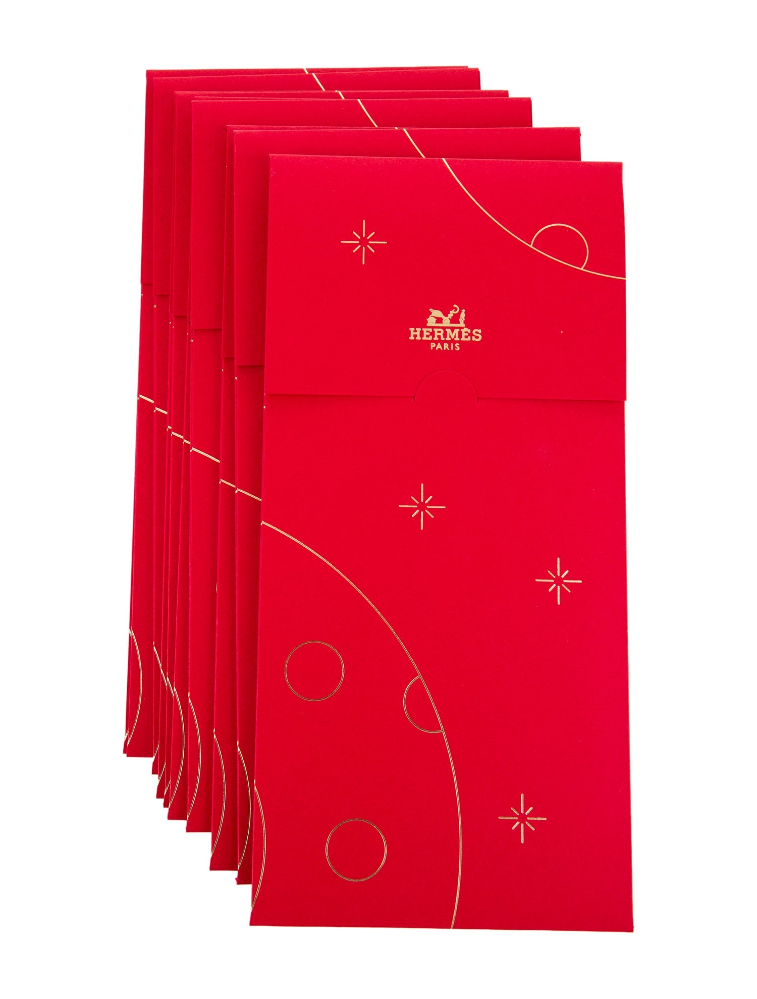 Hermès Set of 10 Chinese New Year Of The Rabbit Envelopes