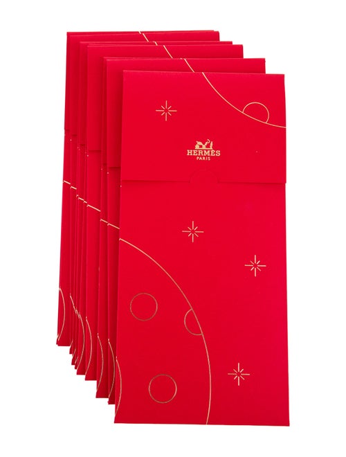 Hermès Set of 10 Chinese New Year Of The Rabbit Envelopes