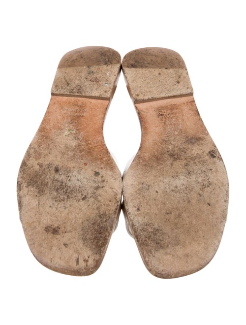 Hermès Oran Leather Slides