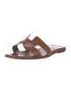 Hermès Oran Leather Slides