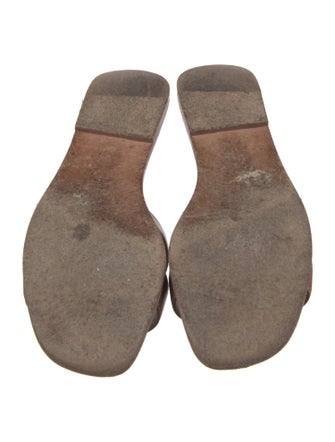 Hermès Oran Leather Slides