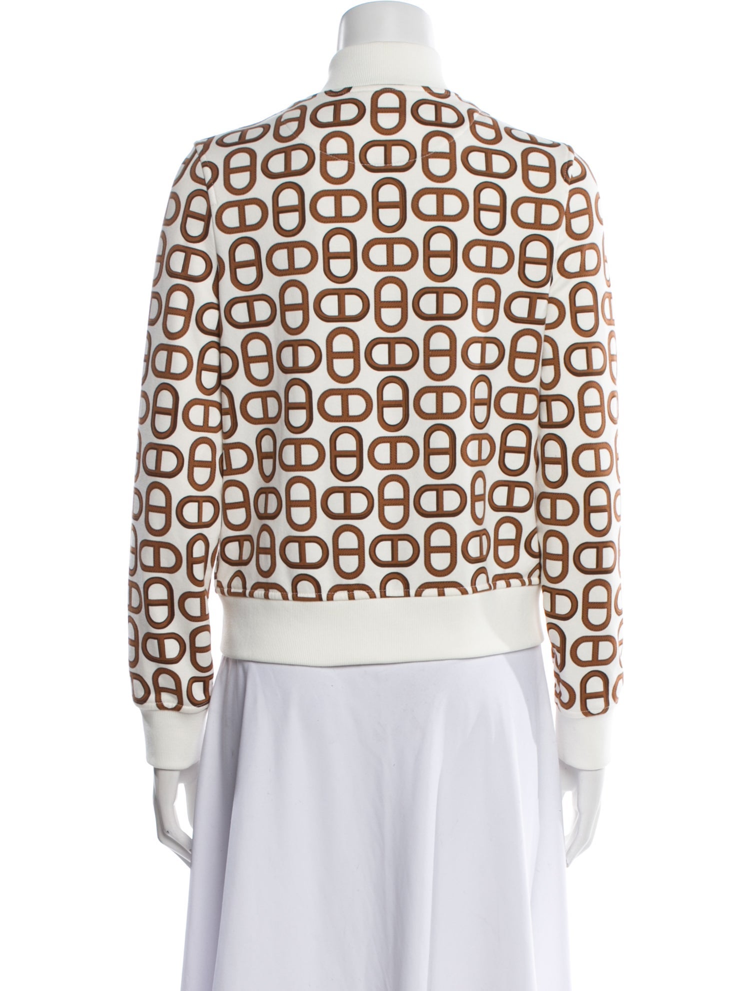 Hermès Printed Evening Jacket