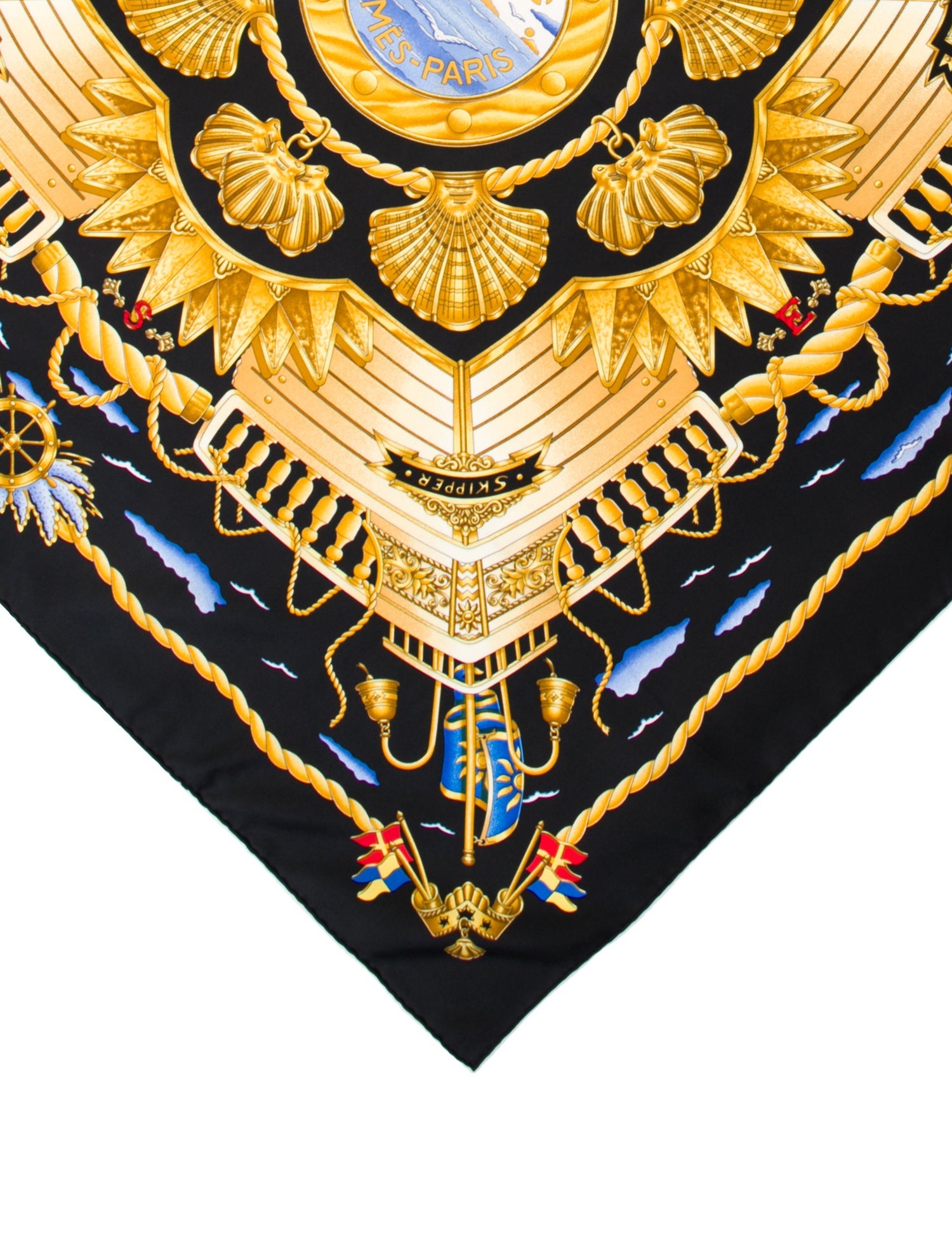 Hermès Railing Silk Scarf