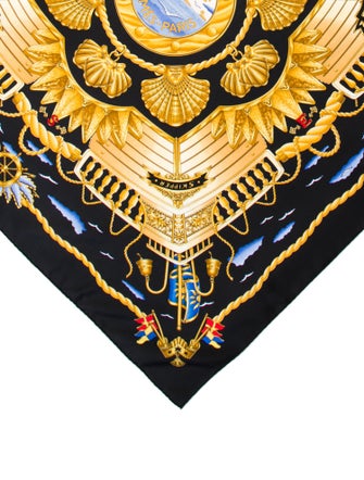 Hermès Railing Silk Scarf