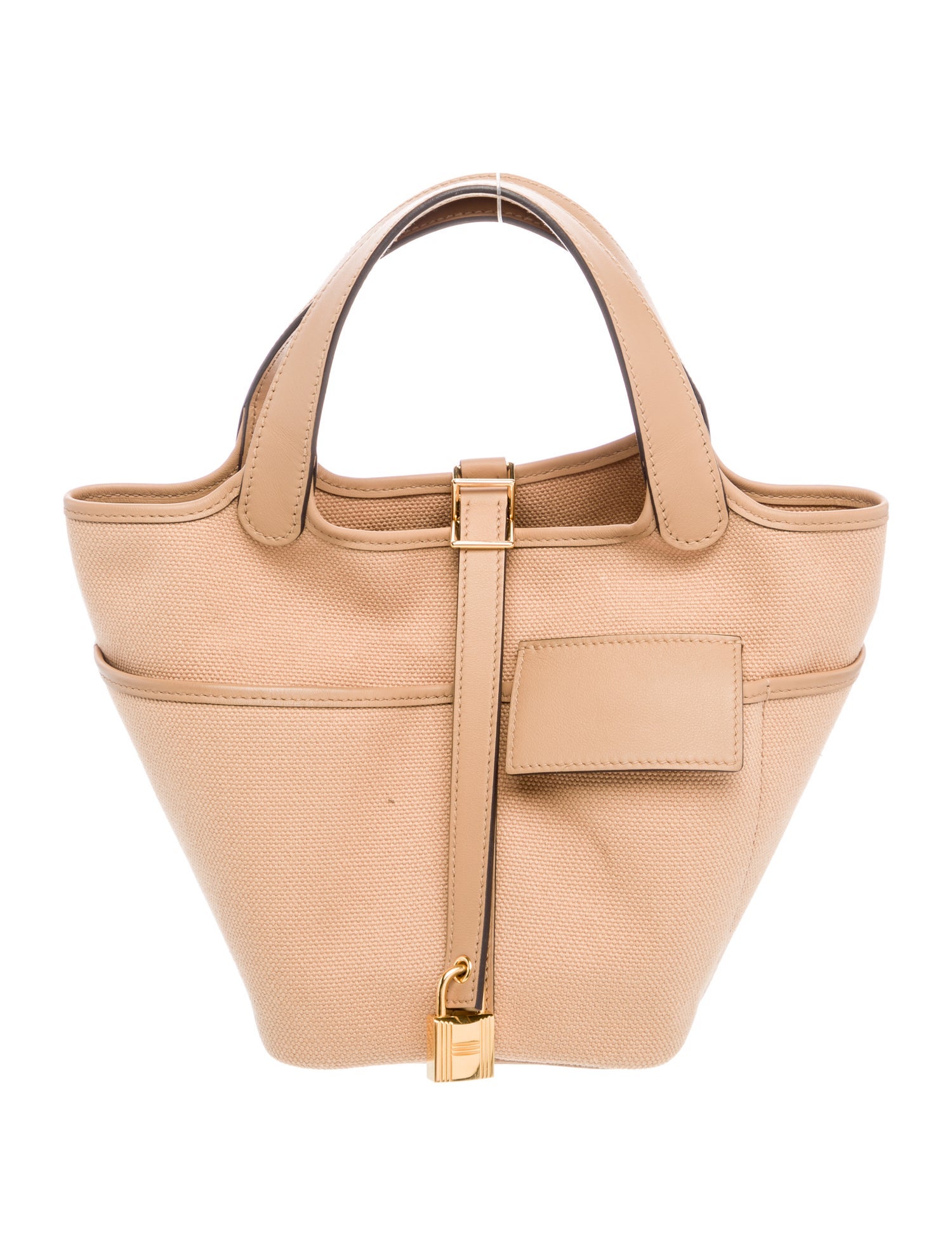 Hermès Toile Goeland & Swift Cargo Picotin Lock 18