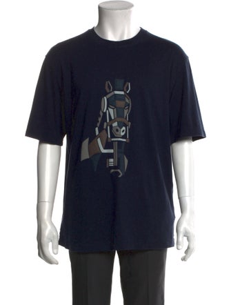 Hermès Mega Chariot 3D Graphic Print T-Shirt