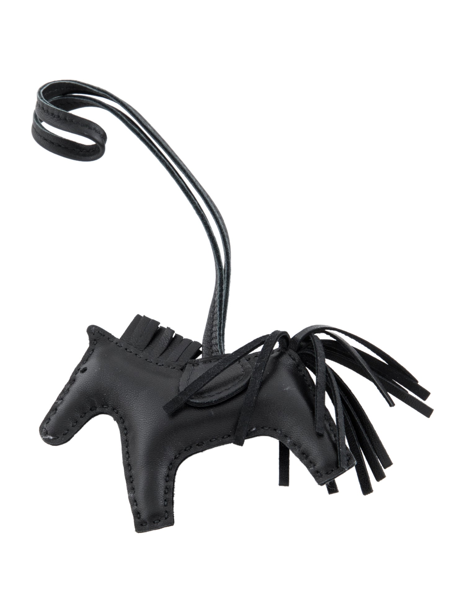 Hermès Milo So Black GriGri Rodeo Bag Charm TPM