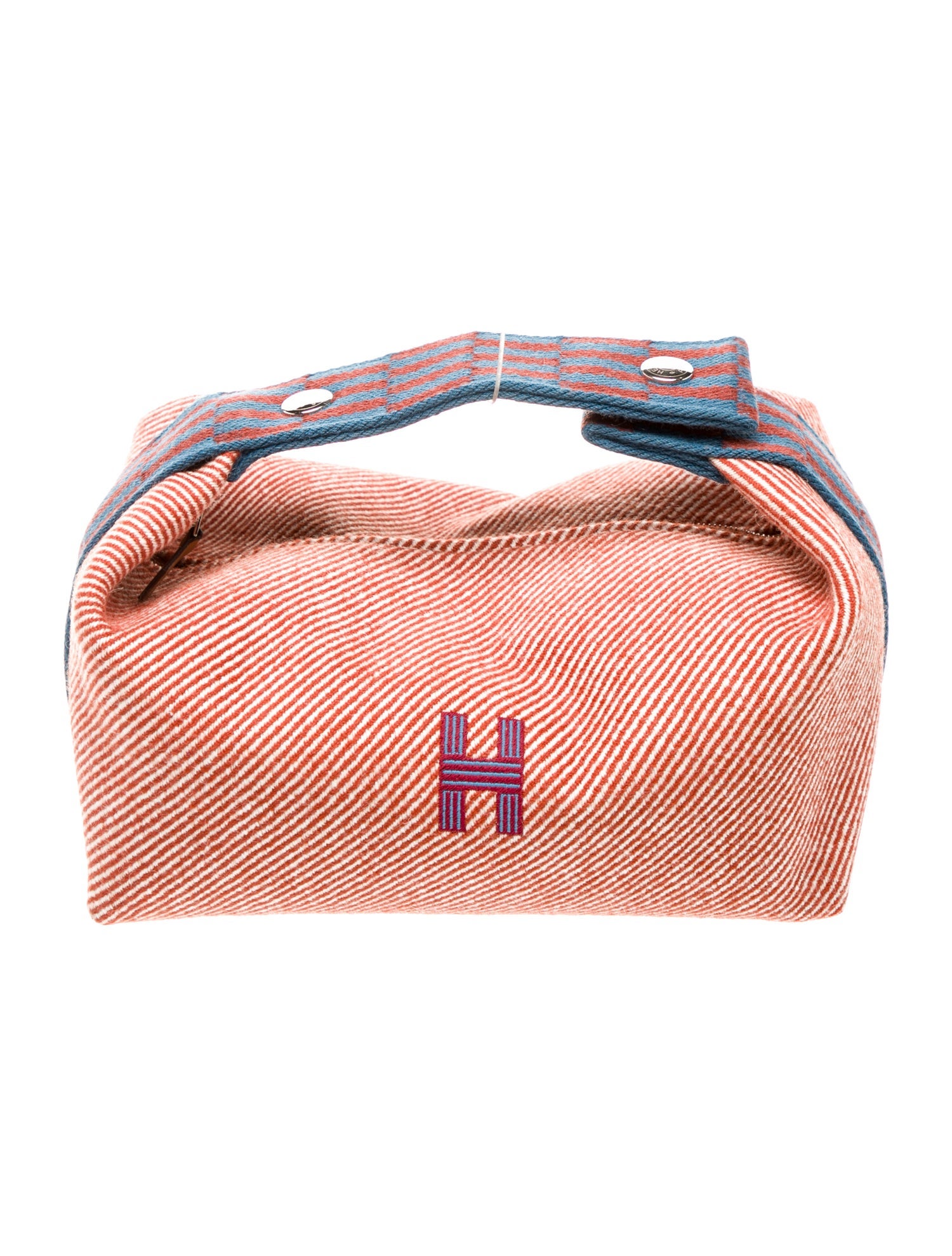 Hermès Small Wool Natte Bride-a-Brac Pouch