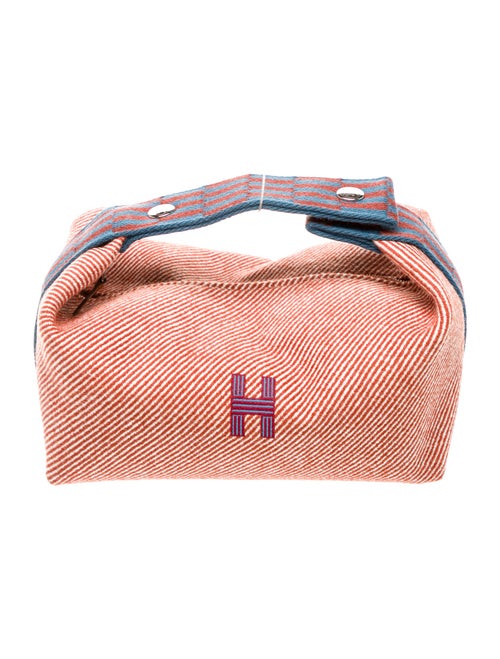 Hermès Small Wool Natte Bride-a-Brac Pouch