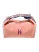 Hermès Small Wool Natte Bride-a-Brac Pouch