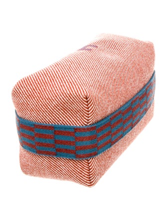 Hermès Small Wool Natte Bride-a-Brac Pouch