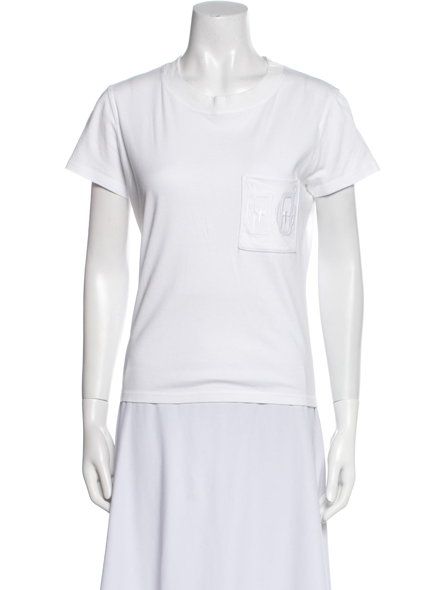 Hermès Crew Neck Short Sleeve T-Shirt