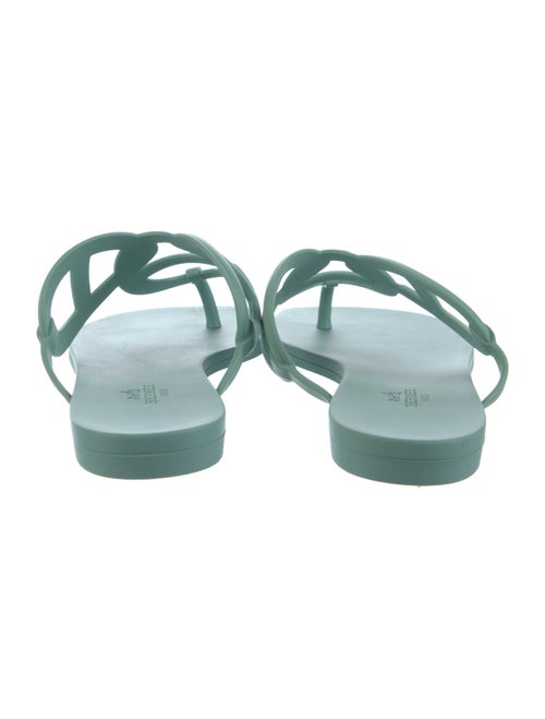 Hermès Egerie Chaîne d'Ancre Insignia Flip Flops