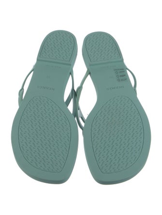 Hermès Egerie Chaîne d'Ancre Insignia Flip Flops