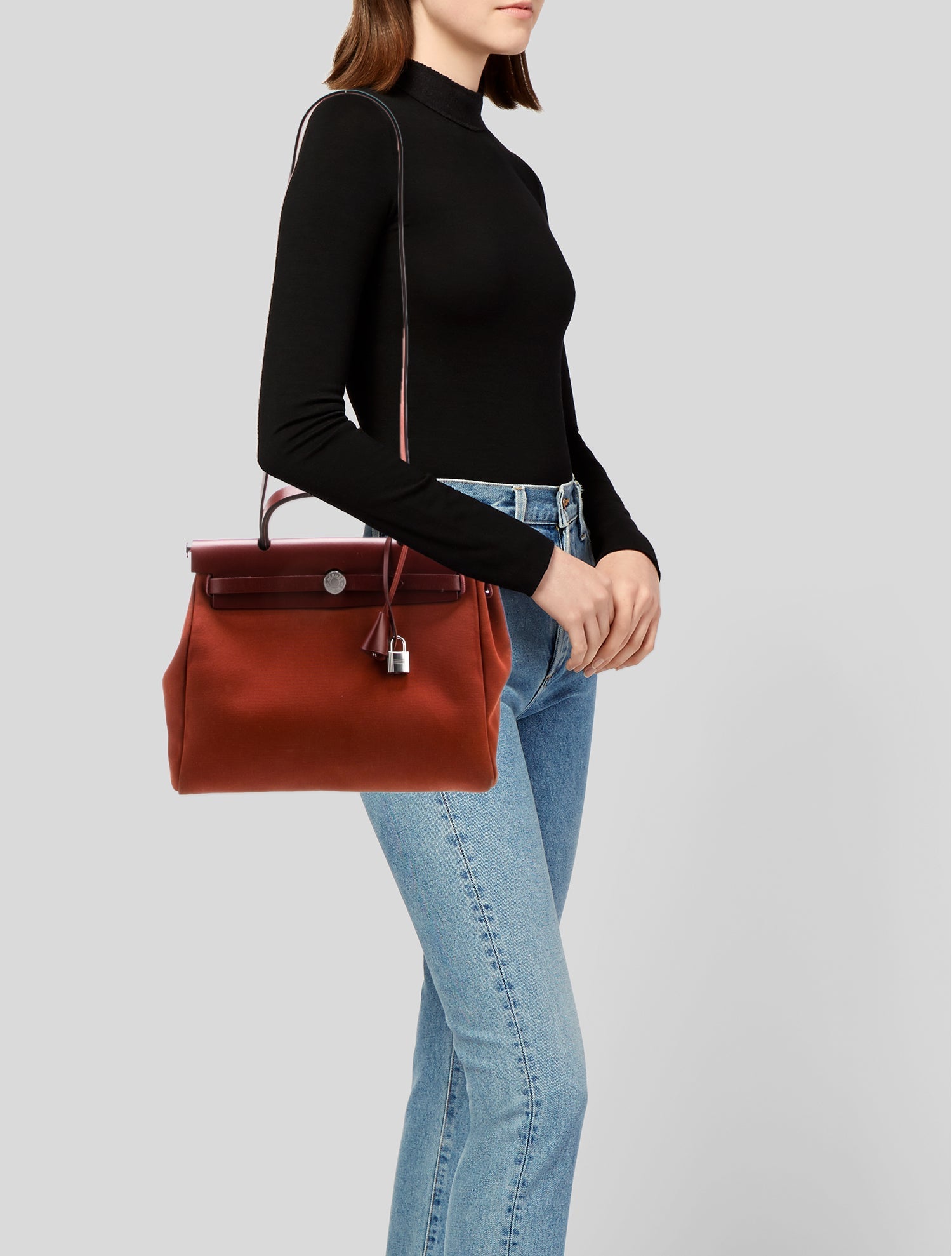 Hermès 2023 Toile Herbag Zip 31