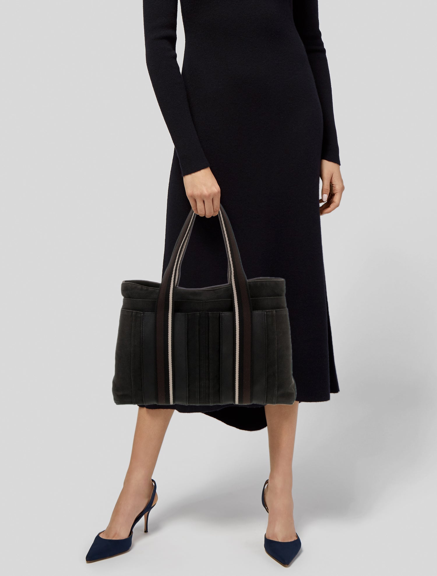 Hermès Toile Sac Troca MM