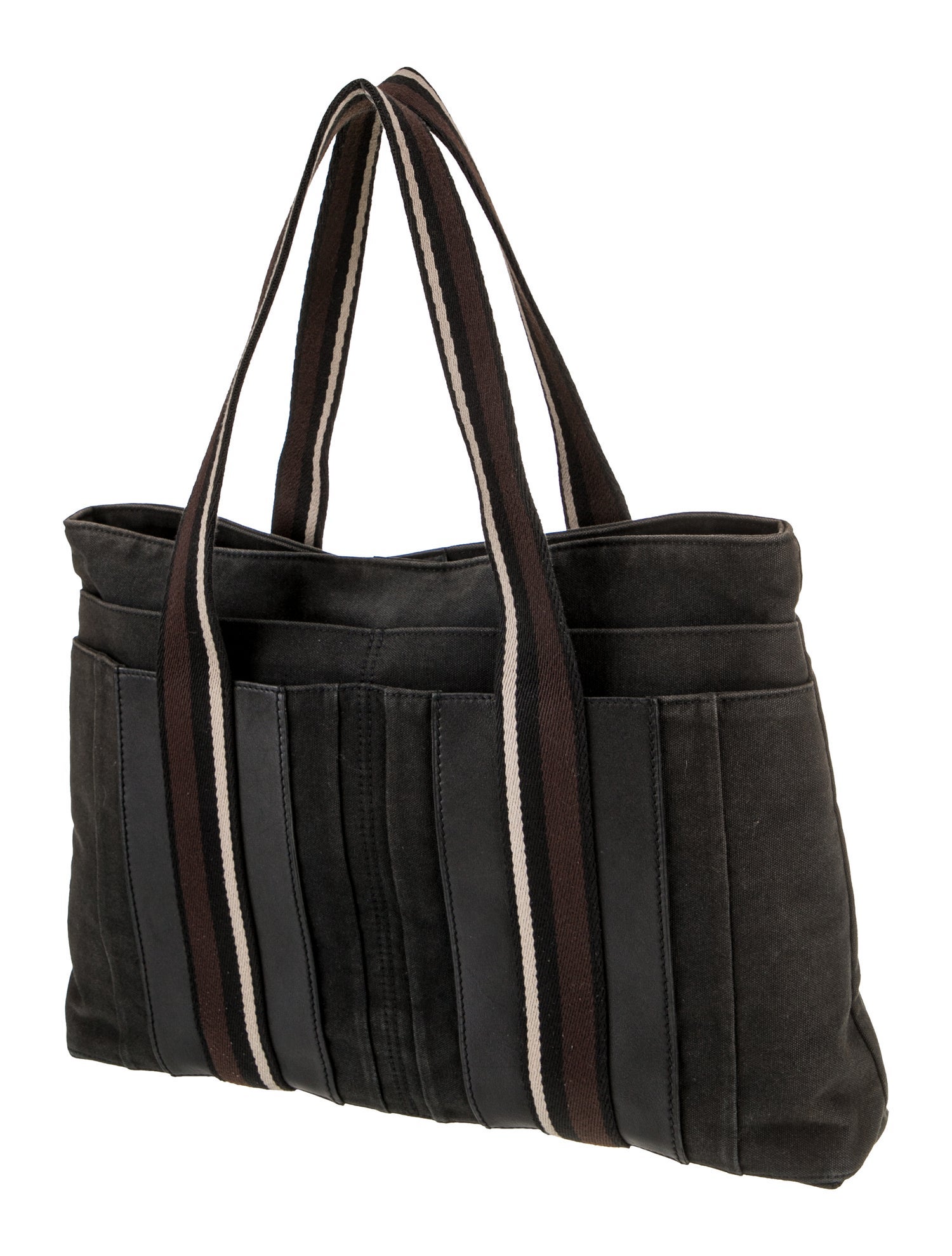 Hermès Toile Sac Troca MM