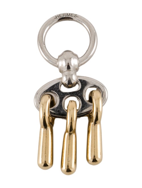 Hermès Mors a Jouet Twilly Ring Metal Scarf