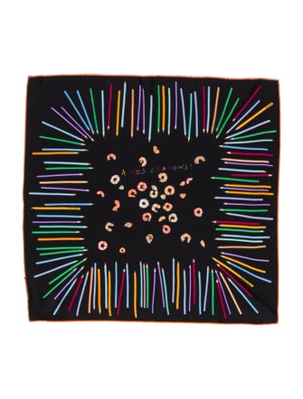 Hermès A Vos Crayons! Silk Scarf