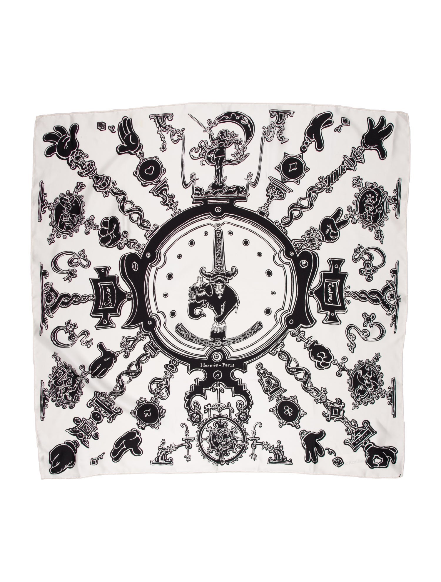 Hermès Serio Ludere Silk Scarf