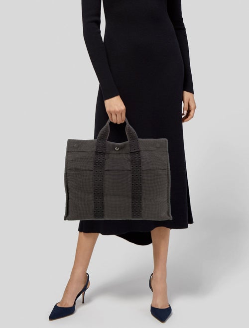 Hermès Toile Herline MM