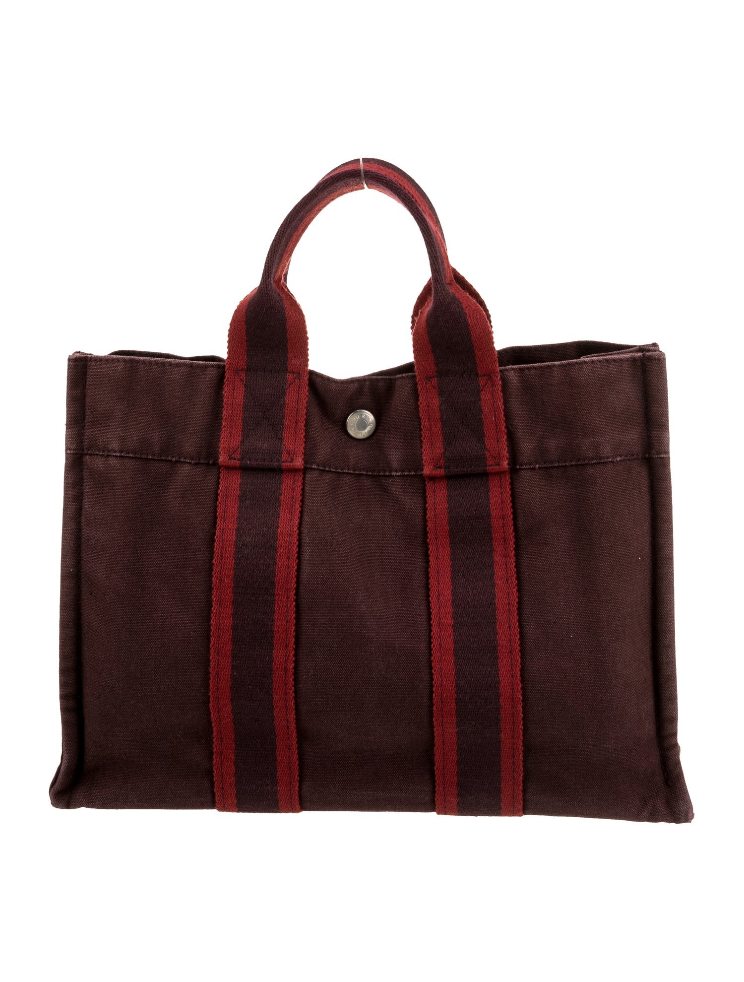 Hermès Toile Fourre-Tout PM