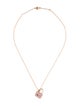 Hermès 18K Sapphire Amulettes Constance Pendant Necklace