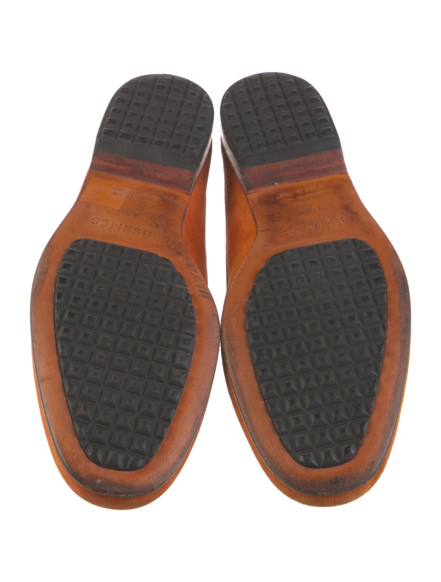 Hermès Suede Loafers