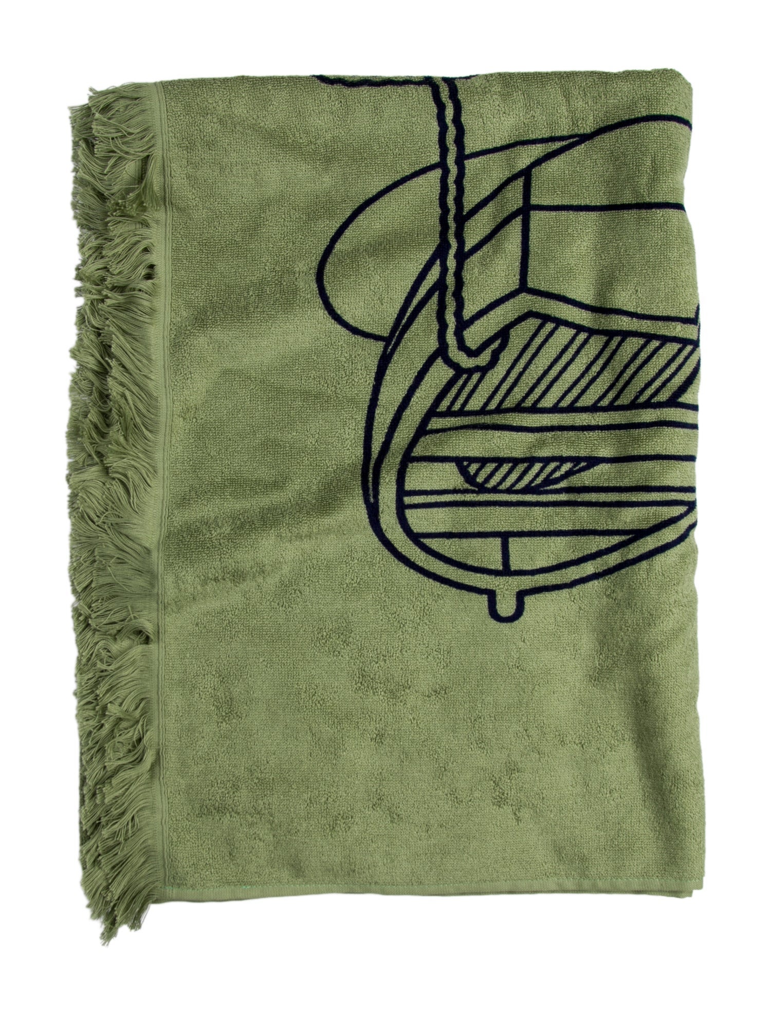 Hermès Yachting Thalassa Aloes Beach Towel