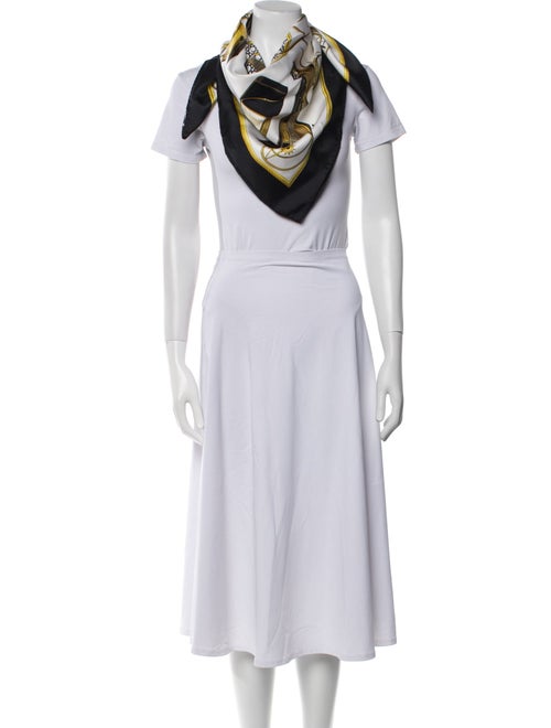 Hermès Les Voitures a Transformation Silk Scarf