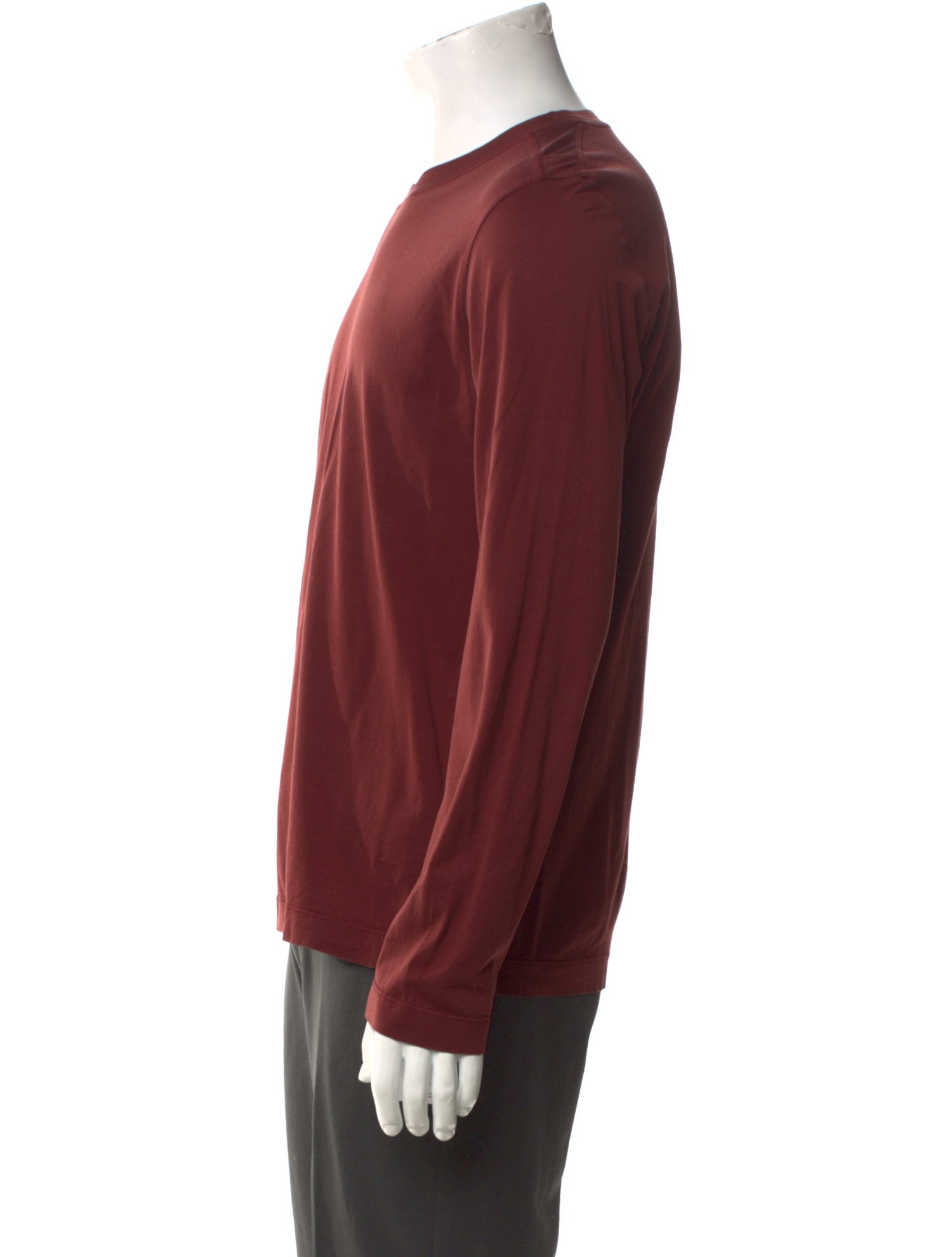 Hermès Crew Neck Long Sleeve T-Shirt