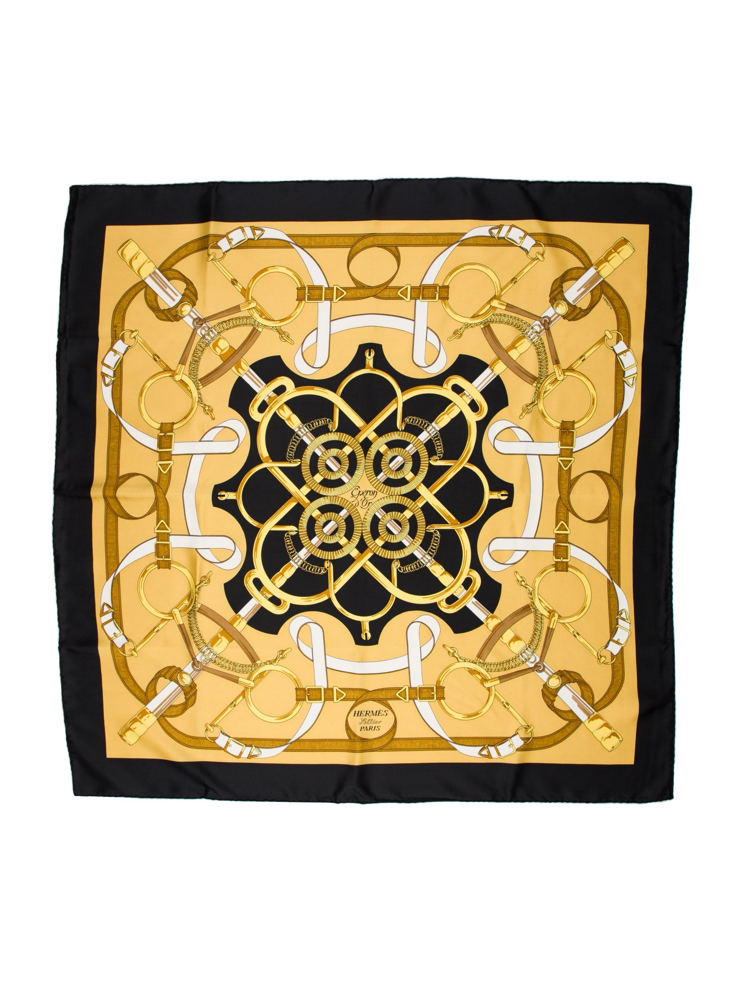 Hermès Eperon D’Or Silk Scarf