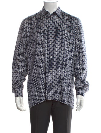 Hermès Silk Printed Shirt