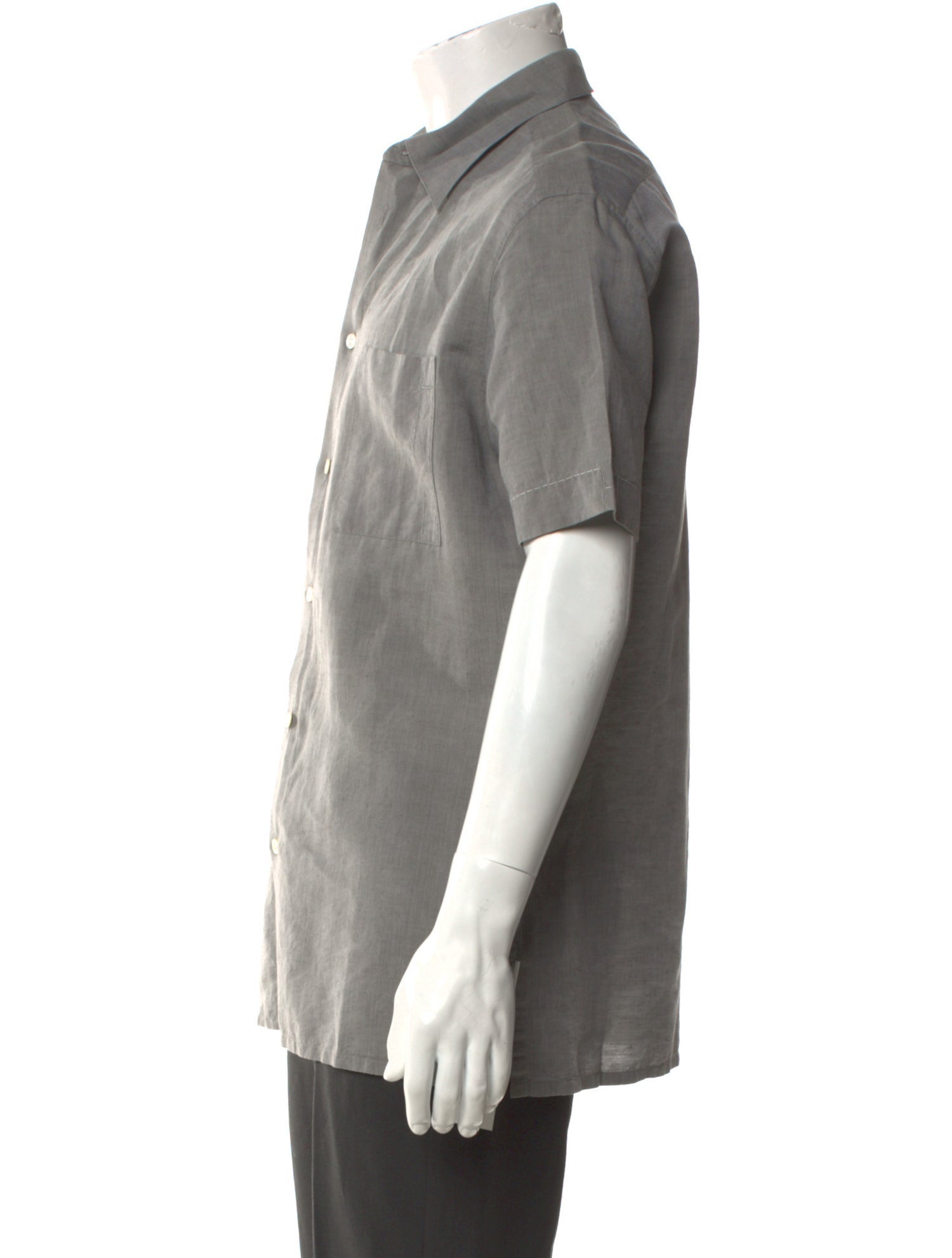 Hermès H Logo Linen Shirt