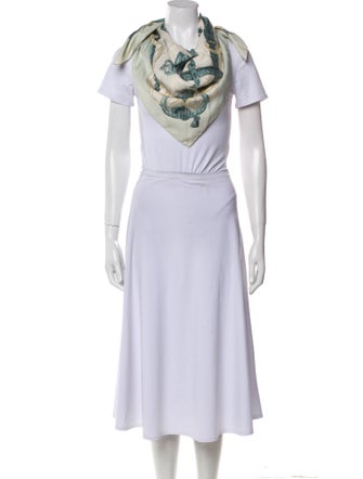 Hermès Ferronnerie Silk Scarf