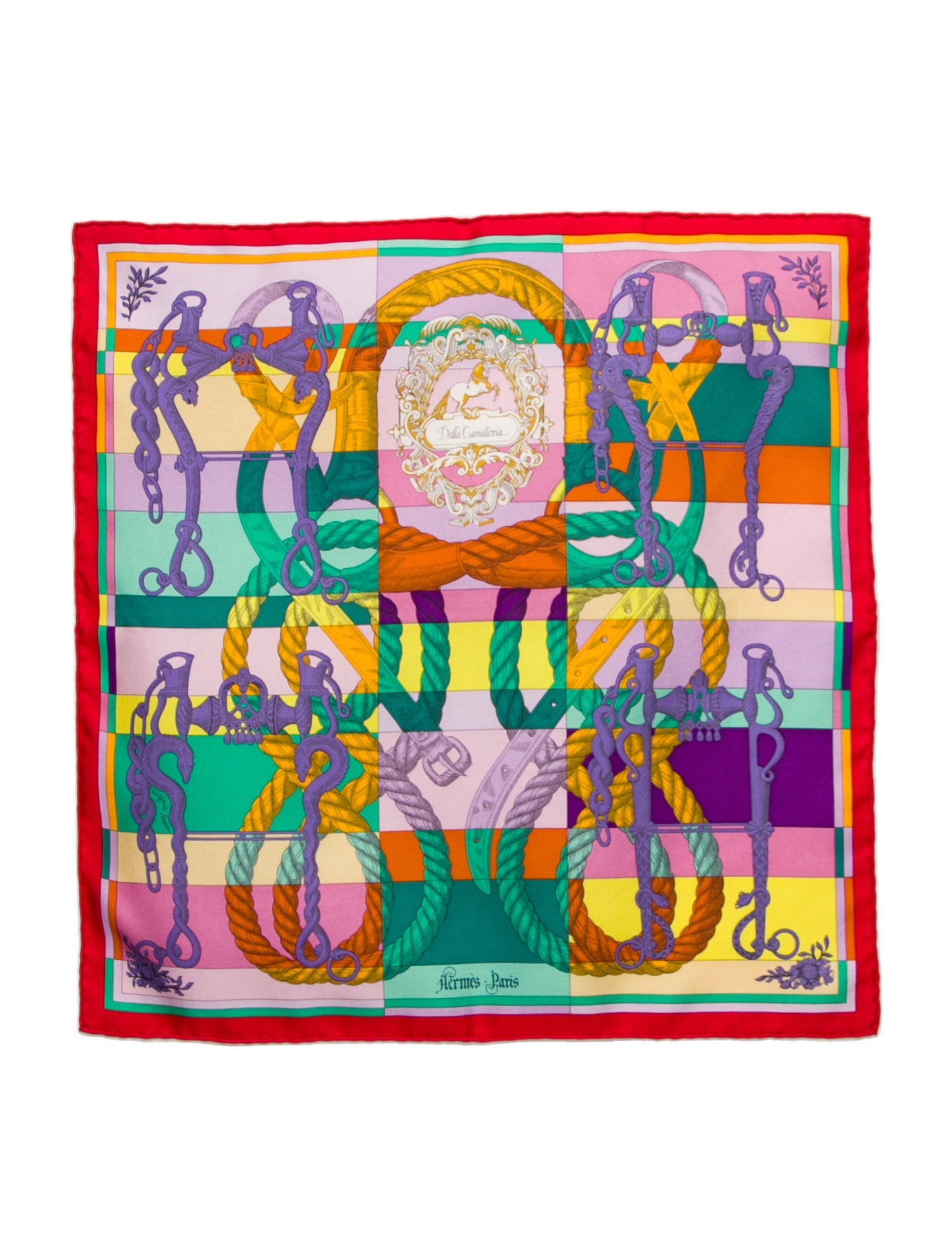 Hermès Della Gavalleria Silk Scarf