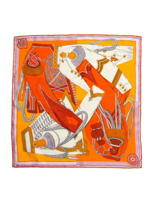 Hermès Zouaves et Dragona Silk Scarf