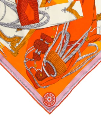 Hermès Zouaves et Dragona Silk Scarf