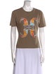 Hermès Graphic Print Crew Neck T-Shirt