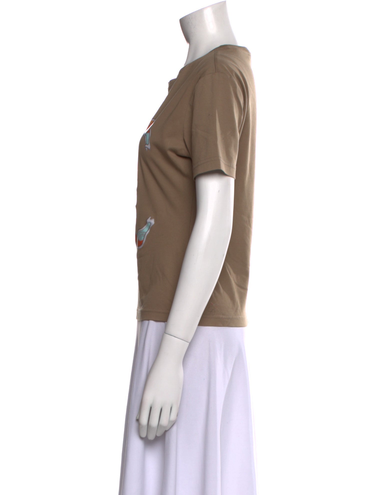 Hermès Graphic Print Crew Neck T-Shirt