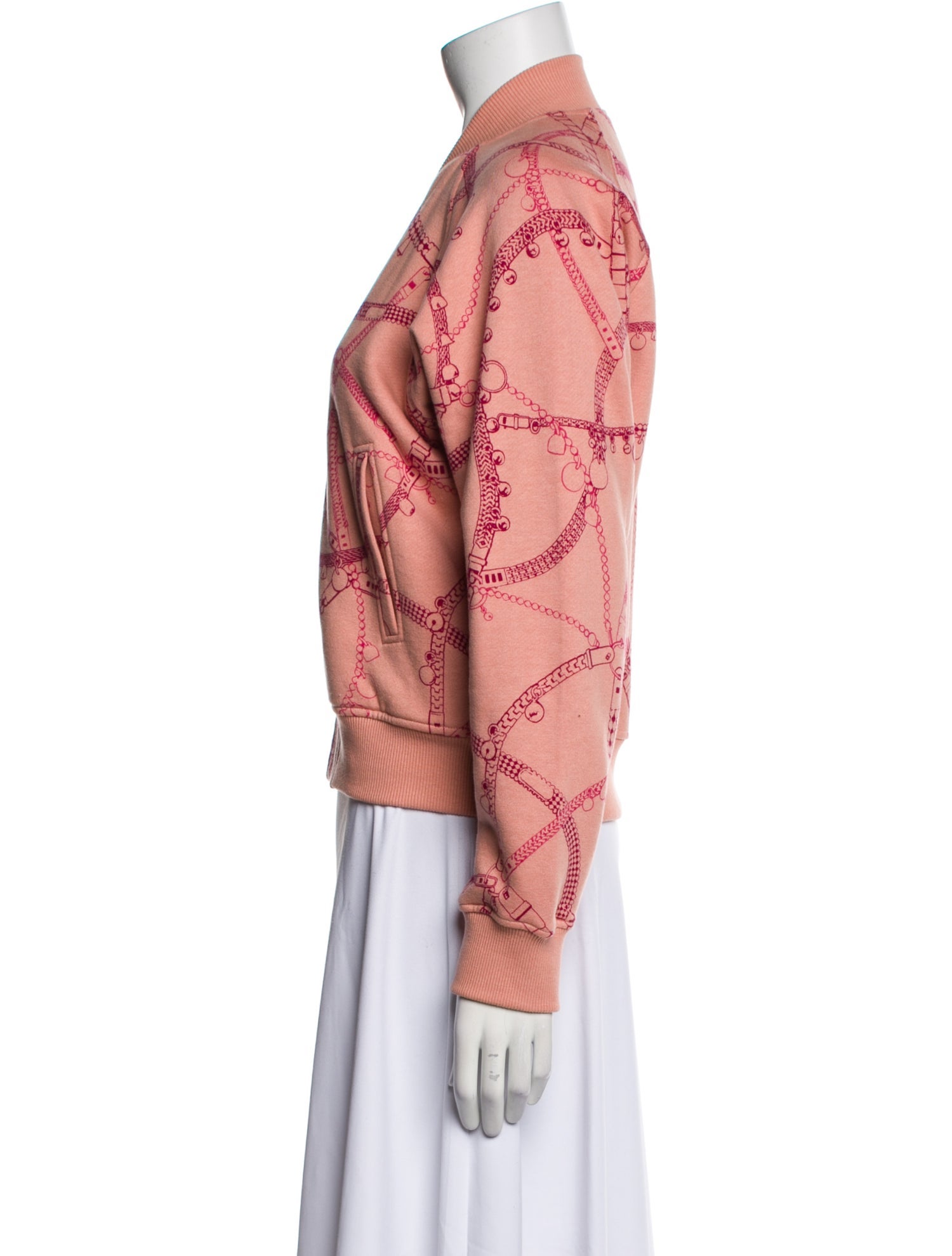 Hermès Tresor de Medor Printed Bomber Jacket