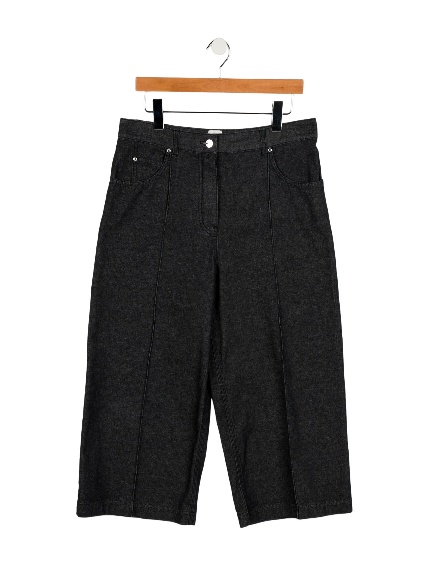 Hermès High-Rise Wide Leg Jeans w/ Tags