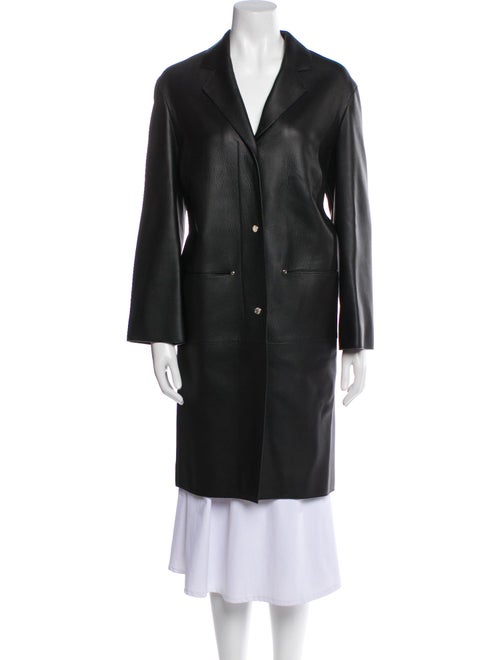 Hermès Leather Fur Coat