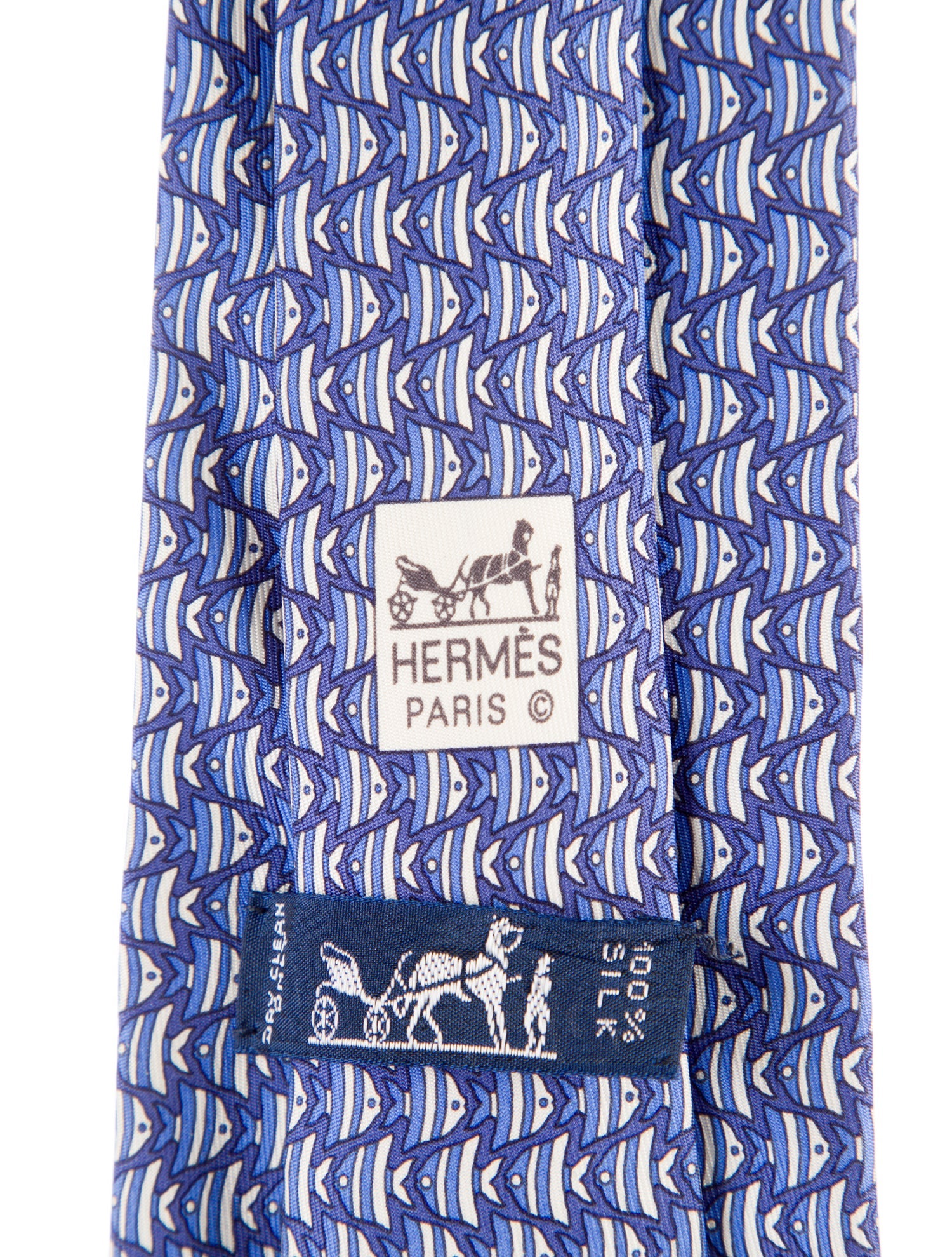 Hermès Silk Pattern Tie