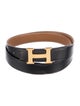 Hermès Reversible 32 mm H Guilloché Belt Kit