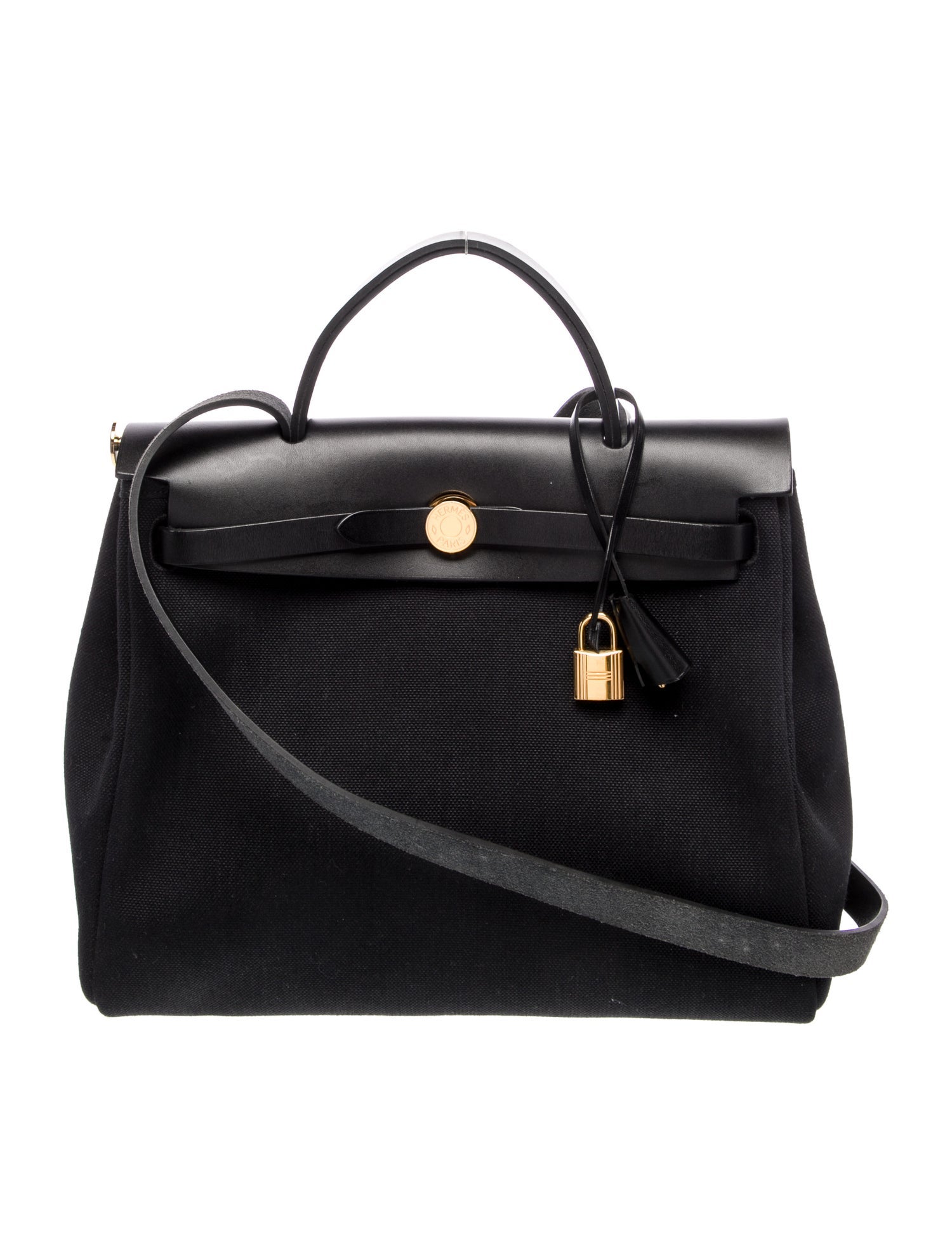 Hermès Toile & Vache Hunter Herbag Zip 31