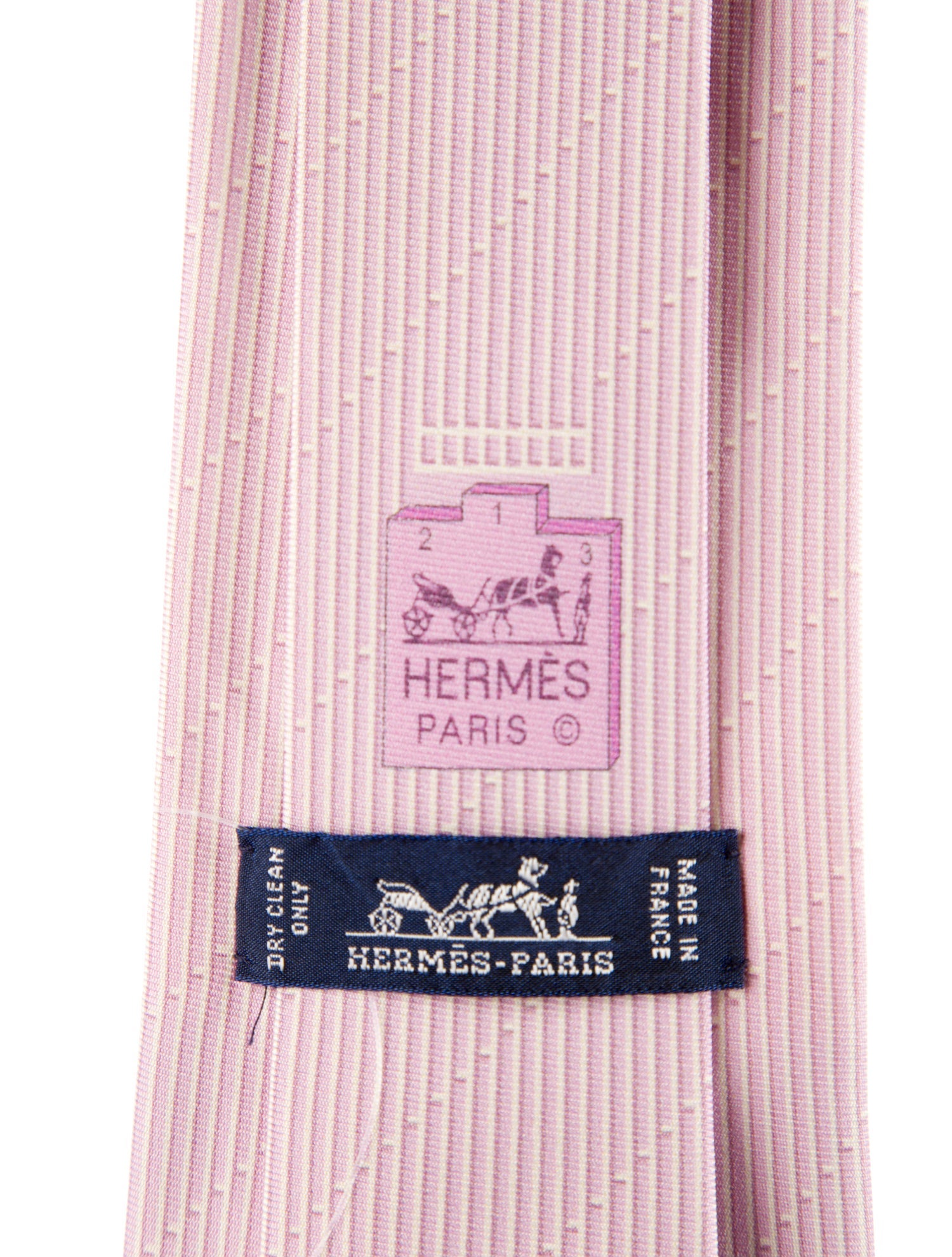 Hermès Pattern Print Tie