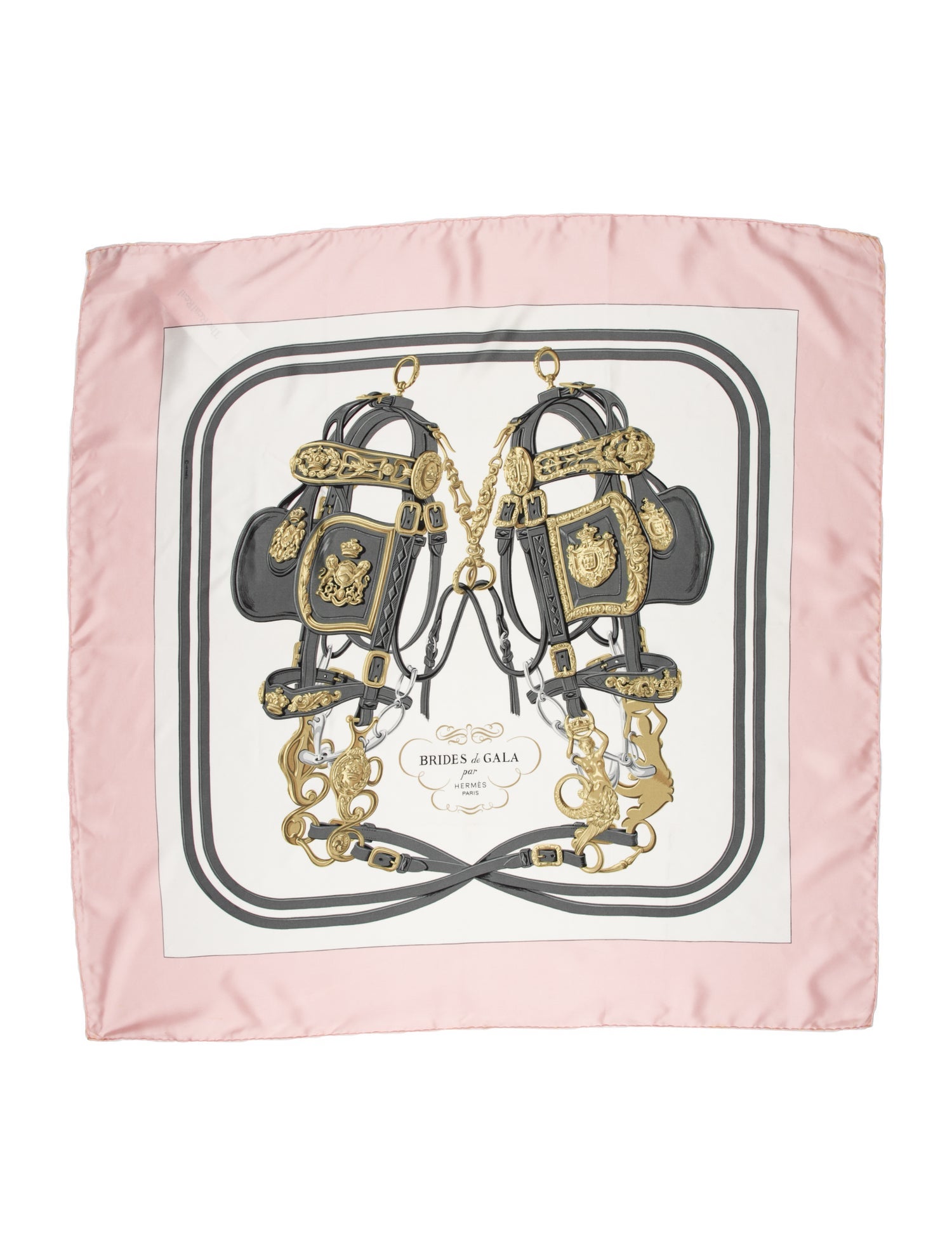 Hermès Brides de Gala Silk Scarf